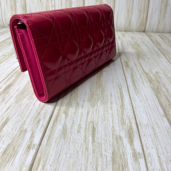 🎀Christian Dior Lady Dior Wallet On Chain🎀 - Picture 3 of 10